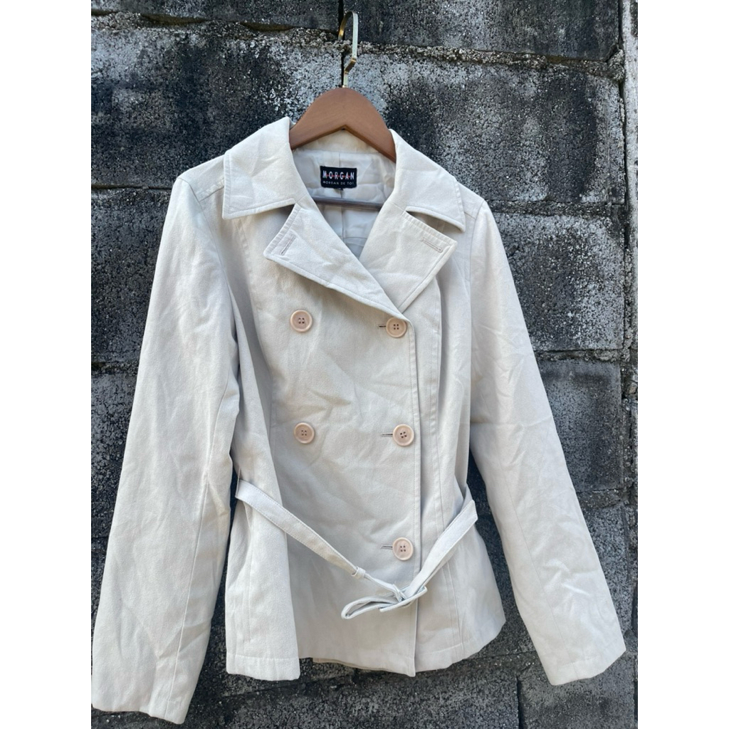 🎾 Morgan De toi🎾 เสื้อสูทมือสอง เบลเซอร์มือสอง เบลเซอร์ญี่ปุ่นมือสอง