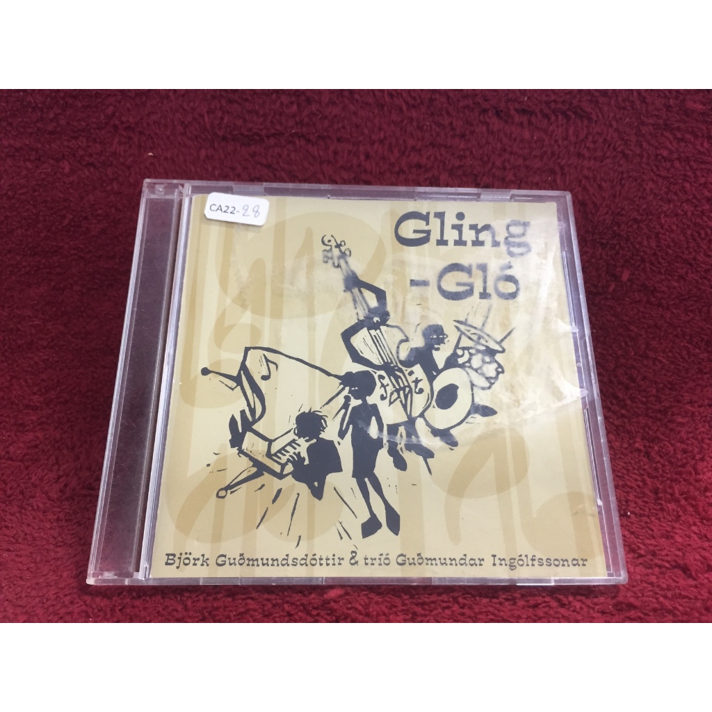 CD Björk - Gling-Glo Gling-Gló สภาพตามปก CA22-28