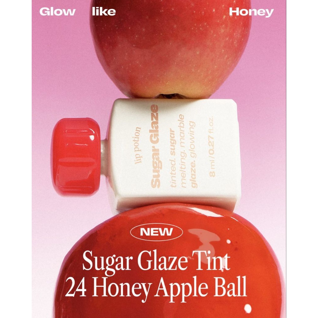 พร้อมส่ง สีใหม่ 24 Apple /Mini Baby sugar สี20-21/ Alternativestereo lip potion sugar glaze