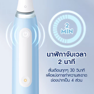 [แพ็คสุดคุ้ม] Oral-B ออรัลบี แปรงสีฟันไฟฟ้า ไอโอ3 + หัวแปรงสำรองสีขาวสำหรับแปรงสีฟันไฟฟ้า คลีน แอนด์ กัม โพรเทกต์ 2 ชิ้น