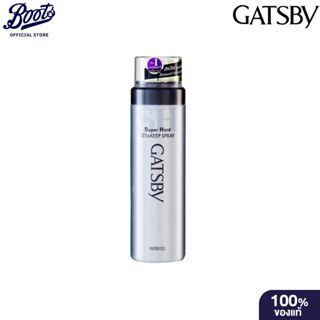 Gatsby แกสบี้ เซ็ทแอนด์คีพสเปรย์ ซุปเปอร์ฮาร์ด 180 กรัม