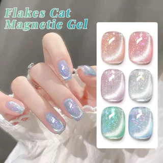 UR SUGAR สีเจลแคทอาย Flakes Cat Magnetic Gel สีเงาสวย ลูกคุณ ขนาด 15 ml.🌈พร้อมส่งในไทย🌈