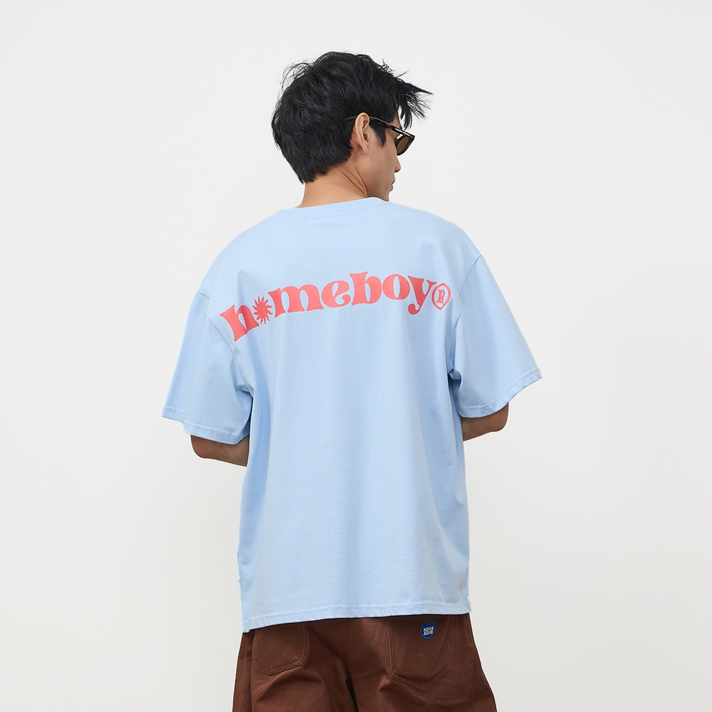 ❗️[ส่งเร็ว กทม. 1 วัน]❗️HOMEBOY เสื้อ UNISEX รุ่น HB.BLUE.BLEACH