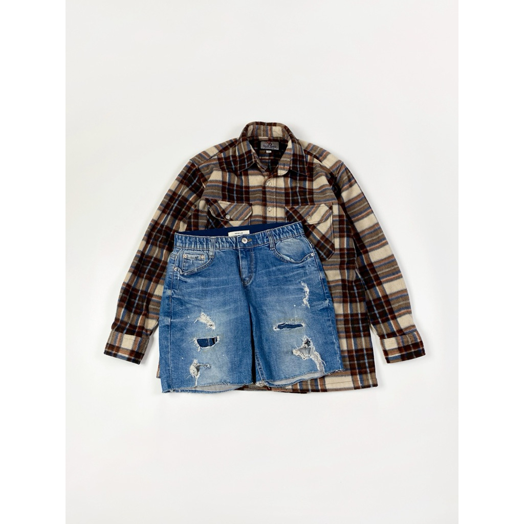 DYU DYU ── scott 2 pocket brown