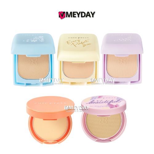 Cute Press - คิวท์เพรส แป้งพัฟ ผสมรองพื้น กันแดด 5g