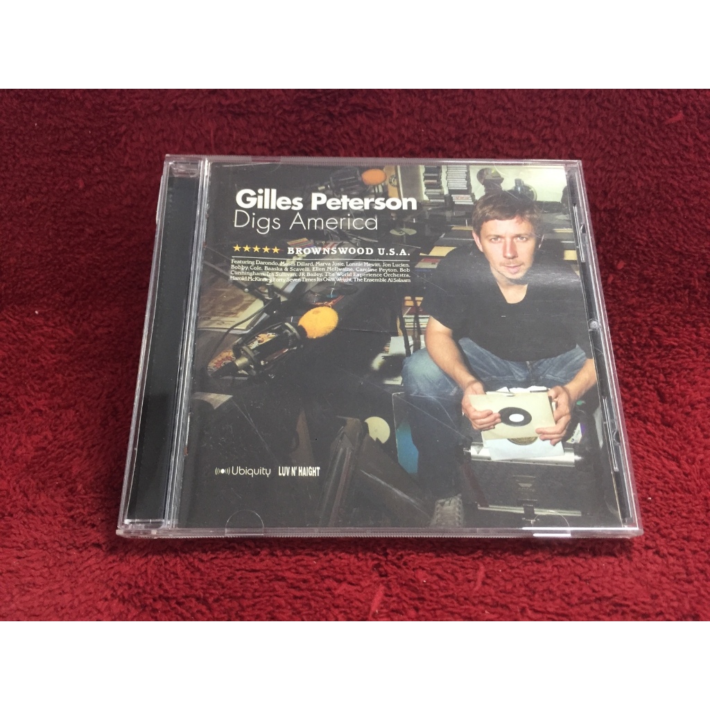 CD Gilles Peterson – Gilles Peterson Digs America (Brownswood U.S.A.) สภาพตามปก CA23-45