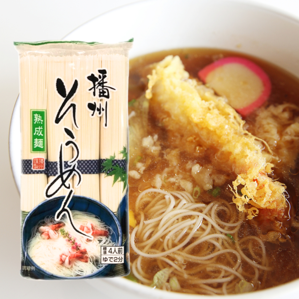 เส้น อุด้ง โซเมน โซบะ 400ก Kanesu Banshu Udon / Somen / Soba