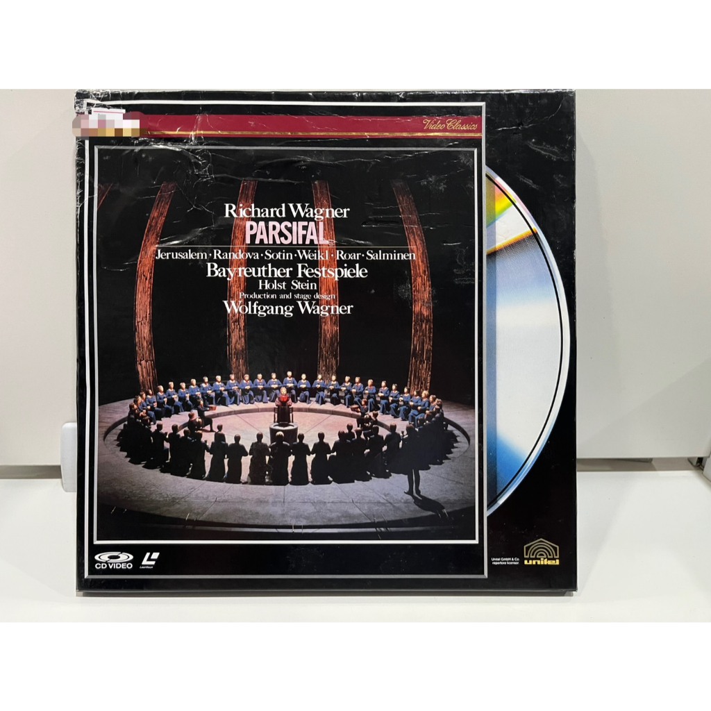 3LD แอลดี แผ่นเลเซอร์ดิสก์ Richard Wagner PARSIFAL Wolfgang Wagner  (J19D29)