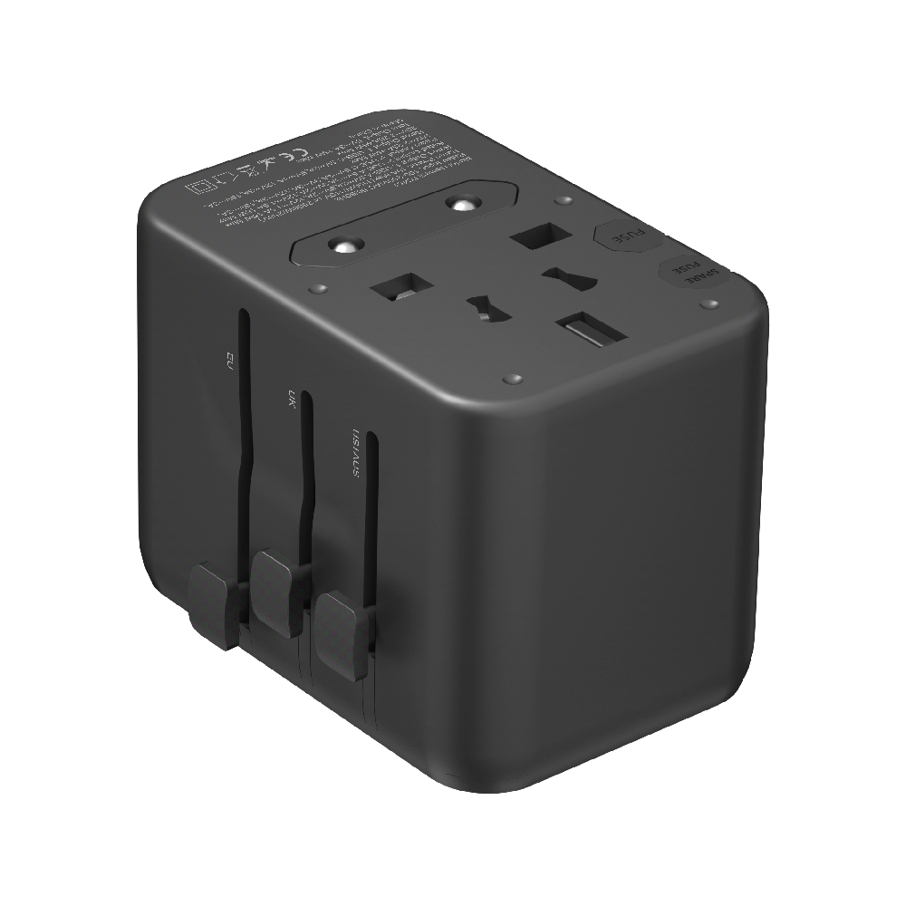 หัวแปลงปลั๊กไฟ Energizer Universal Travel USB Ports 45W (ETC451) Black by Banana IT ราคา ถูกที่สุด ดีลบีเคเค แกลเลอรีภาพที่ 4