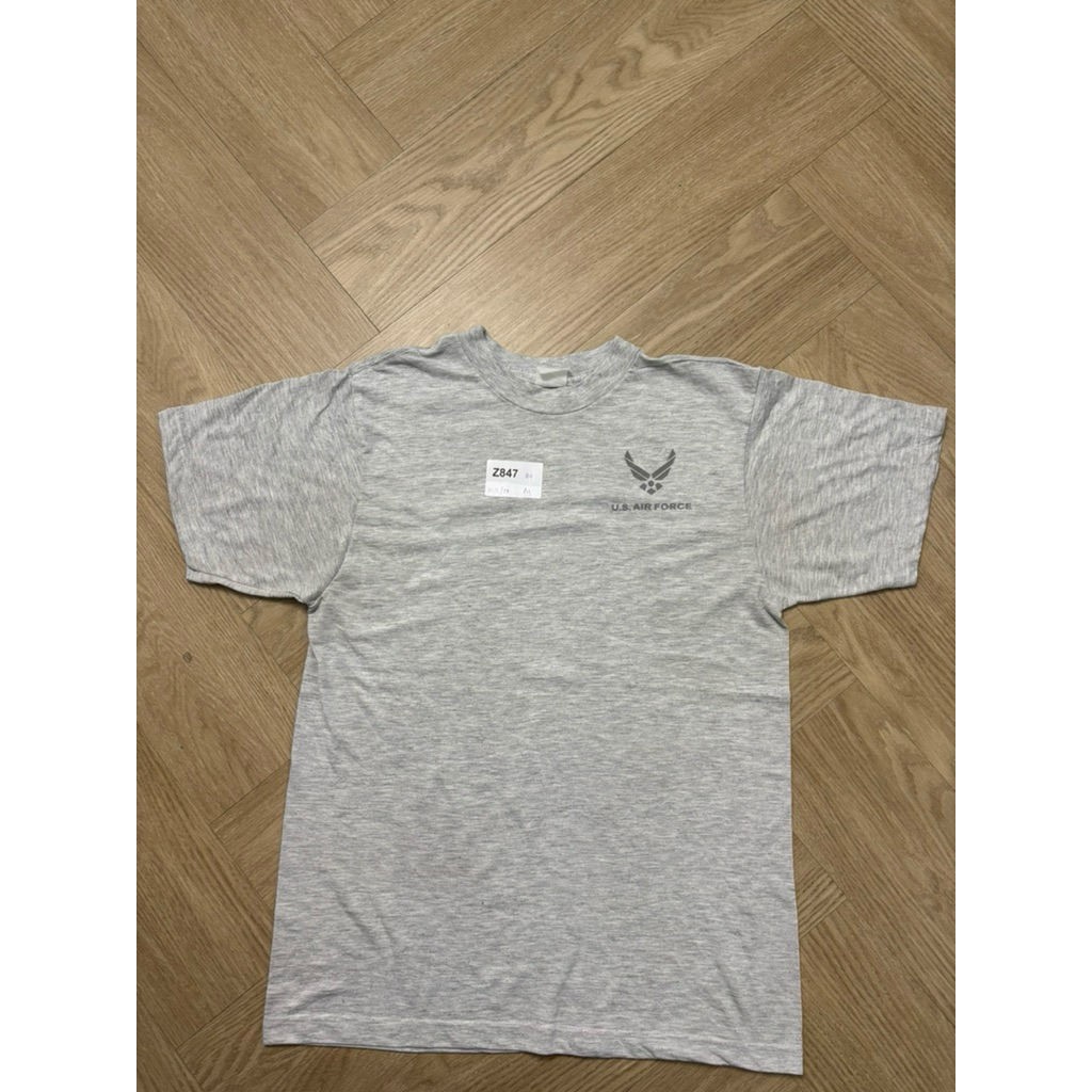 (ไซส์ M) อก19.5  ยาว28   เสื้อยืดทหารอเมริกาแท้ US Army Navy Air Force USMC ลายพราง สกรีนแนว ทหาร #Z