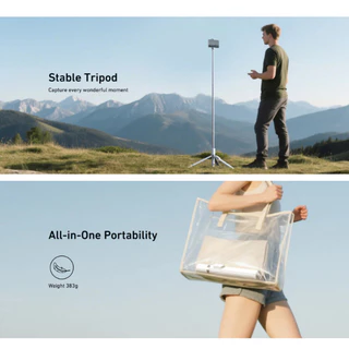 Telesin Tripod Selfie Stick All in One 1.7m / 1.3m ไม้เซลฟี่พกพา
