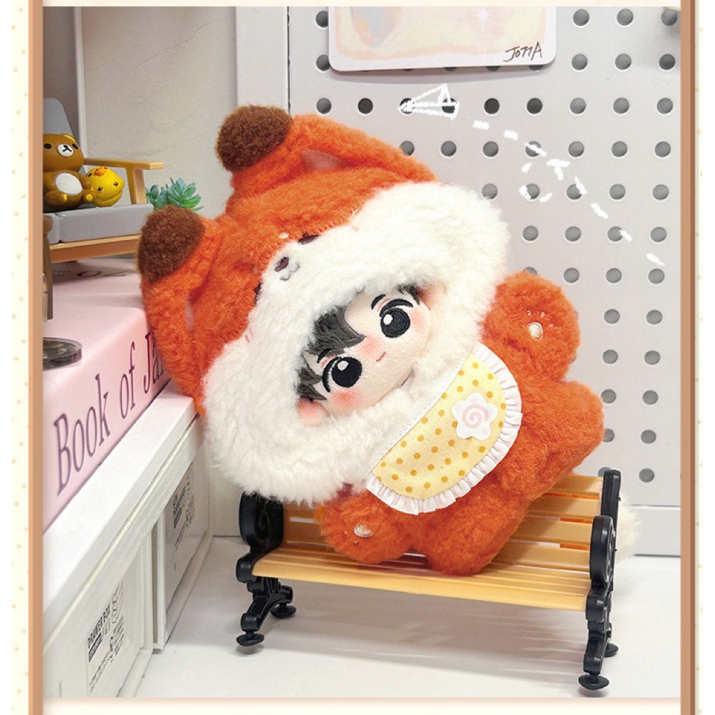 🍭พร้อมส่งจากไทย🍭ชุดตุ๊กตา ชุดหมีขนาดเล็กเหมาะสำหรับตุ๊กตาขนาดเล็ก,ตุ๊กตาผ้าสูง 10cm.