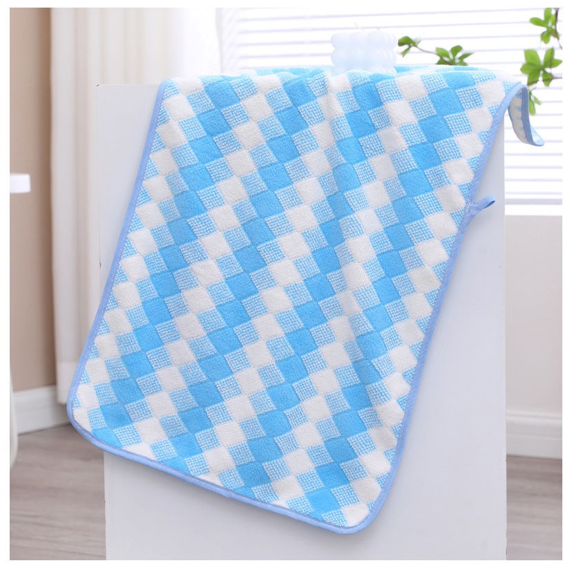 ผ้าเช็ดตัว ผ้าเช็ดผม cotton100% ขนาด35x75 ซม แห้งเร็วและสวยงาม เนื้อนุ่ม - รูปที่ 5