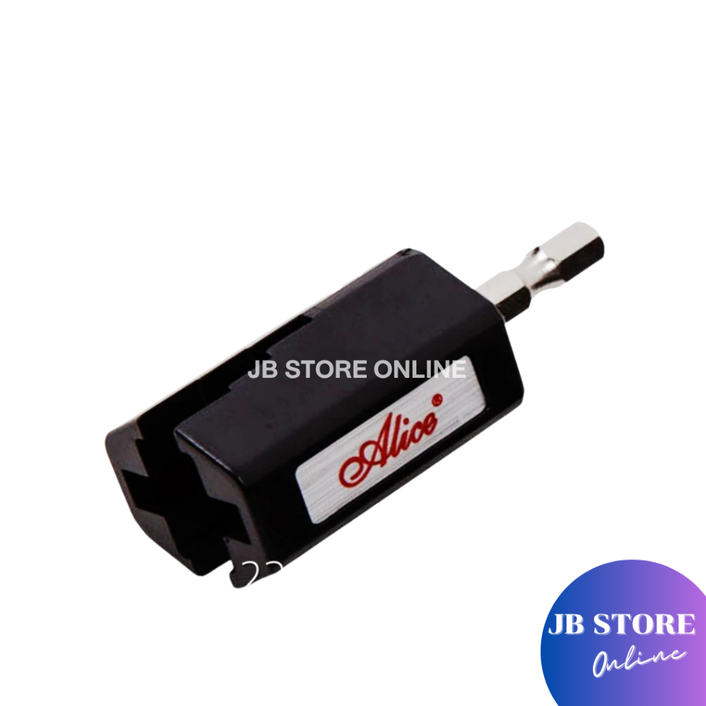 ที่หมุนลูกบิดเปลี่ยนสายกีต้าร์ เบส แบบหัวต่อสว่าน Alice Guitar Winder  พร้อมส่ง - รูปที่ 4