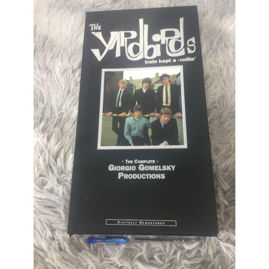 4CD The Yardbirds – Train Kept A-Rollin'(The Complete Giorgio Gomelsky Productions)สภาพตามรูปปกM2-17