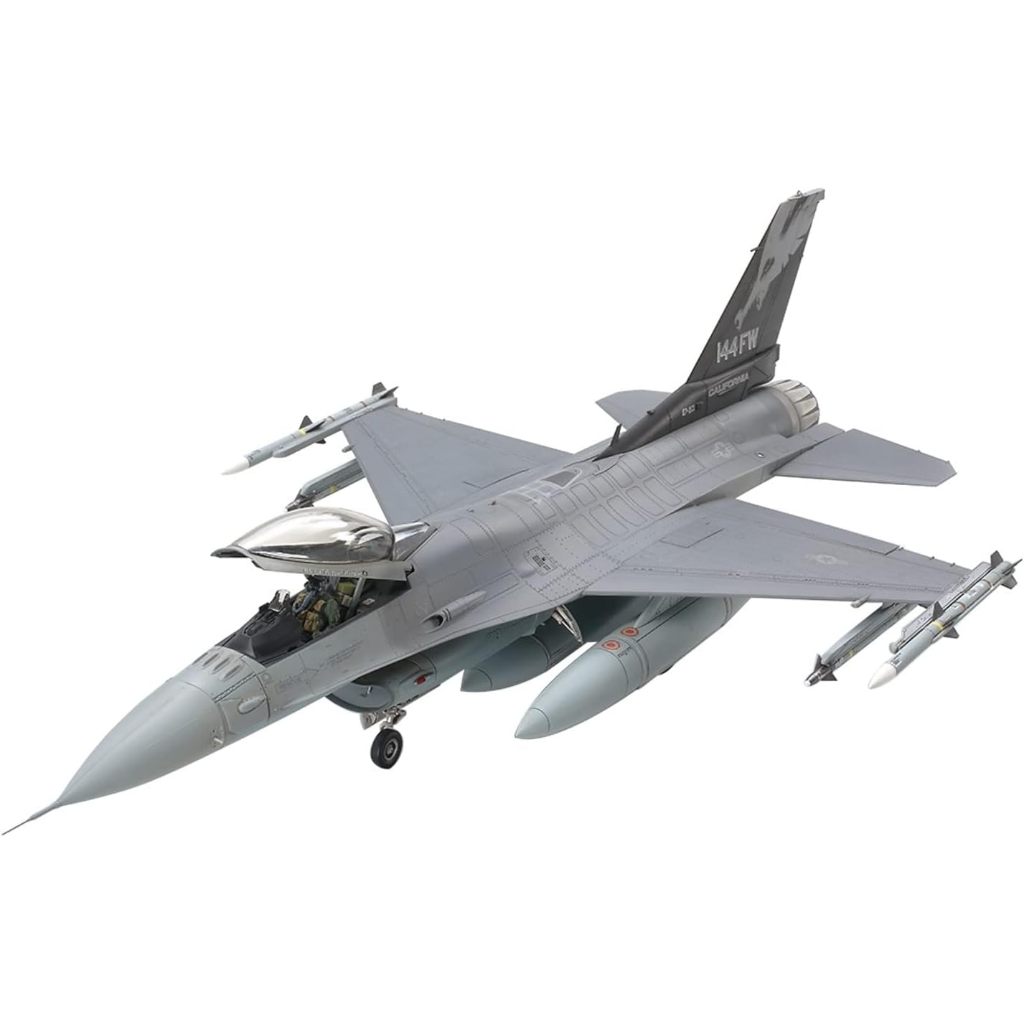 โมเดลเครื่องบินTamiya 1/48 Lockheed Martin F-16C Block 25/32 Fighting Falcon ANG