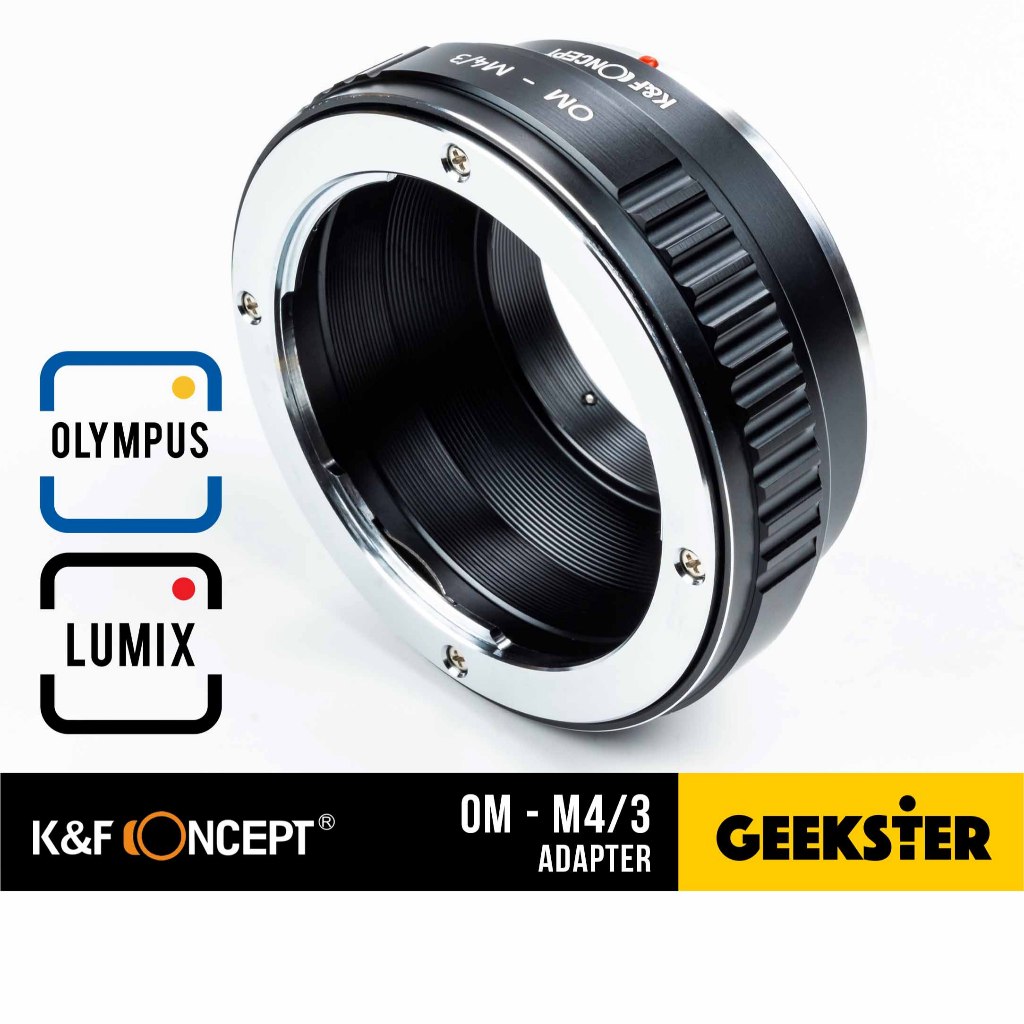 เมาท์แปลง K&F OM-M43 ( Olympus OM - Olympus / Lumix M43 m4/3 Lens Adapter / KF )