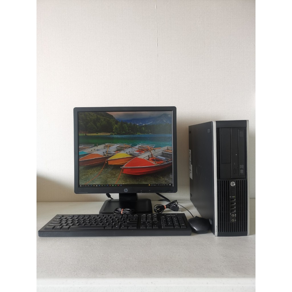 คอมมือสอง ครบชุด HP พร้อมจอขนาด 17 นิ้ว พร้อมจอ  CPU  Core i5-3470  ลงโปรแกรมพร้อมใช้งาน