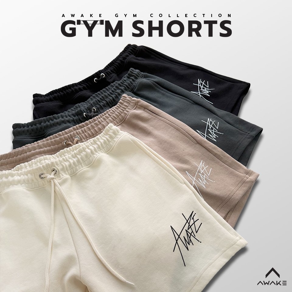 AWAKE กางเกง AWAKE GYM COLLECTION Gym Shorts