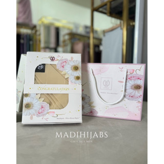 GIFT SET BOX PREMIUM SHAWL CHIFFON  เซตกล่องของขวัญพร้อมถุงก…