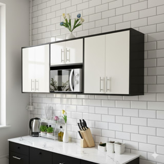 🔥ราคาถูก🔥Hawa 90 Furniture#3 ตู้แขวน 30*160*60😊