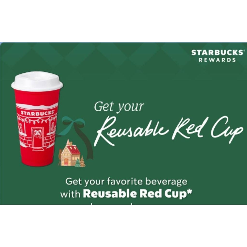 แท้100% Starbucks Reusable  Red Cup ใหม่ล่าสุด สีแดงสดใส น่าใช้น่าสะสม แท้100%