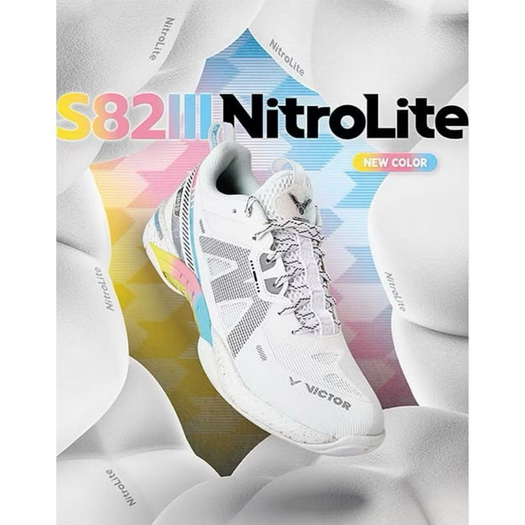 S82iii Nitrolite รองเท้าแบดมินตัน VICTOR ประกันศูนย์