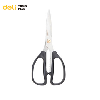 Deli กรรไกรตัดผ้า กรรไกรอเนกประสงค์ ตัดสายไฟ ตัดหนัง ขนาด 19…