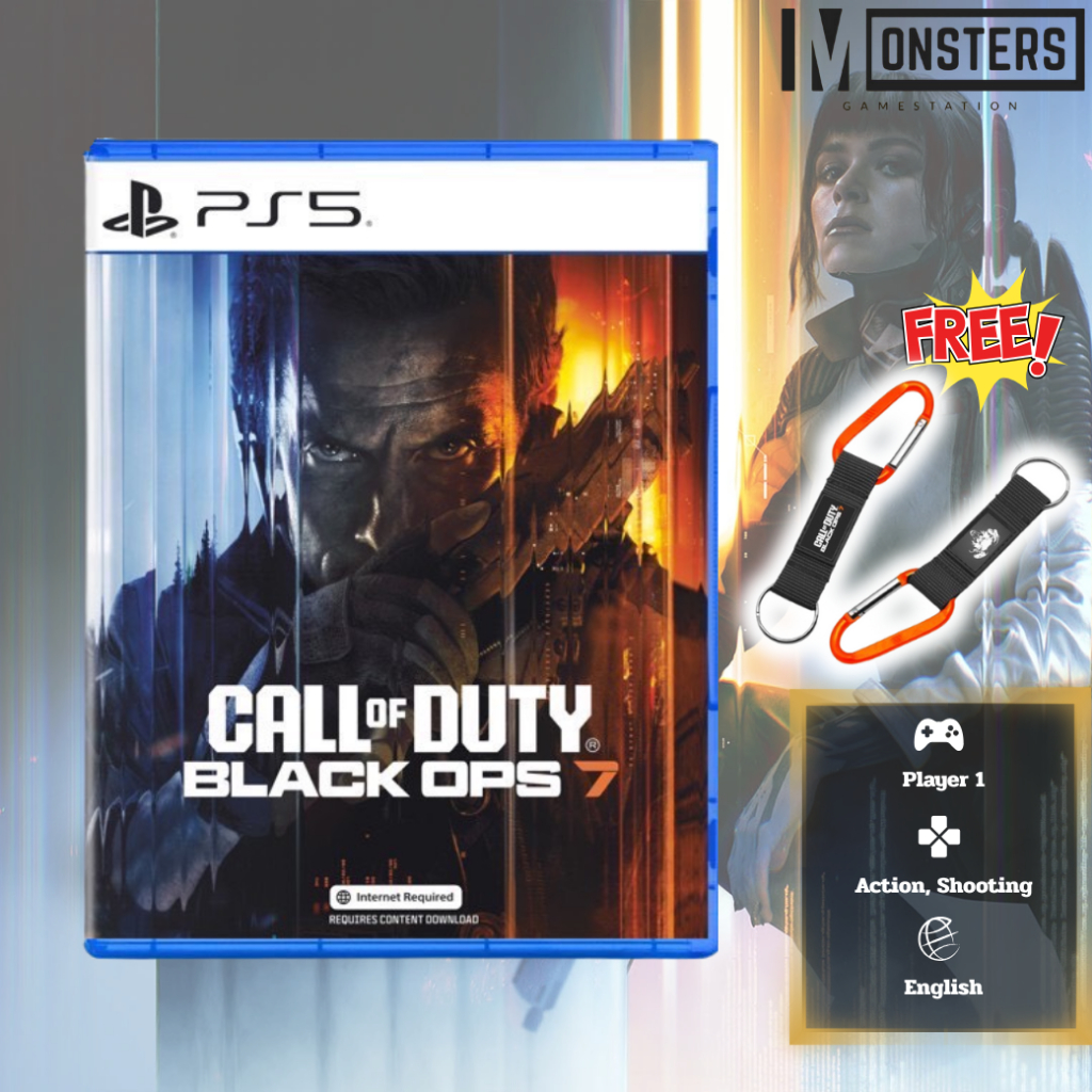Call of Duty Black Ops 7 (PS5) [มือ1] (สินค้าพร้อมส่ง) พร้อมของแถม!! [Zone 3]