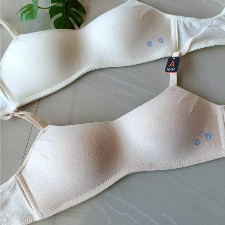 💗 Wacoal Teen บราไร้โครง สำหรับวัยใส ใส่สบายสุดๆ / Soft Bra รุ่น WBT303 ( สินค้าเป็นงานตัดป้าย ) - รูปที่ 5