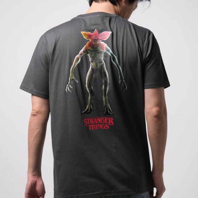 era-won เสื้อยืดเอราวอนแขนสั้น ทรงสลิม T-Shirt era-won x stranger things สี WA