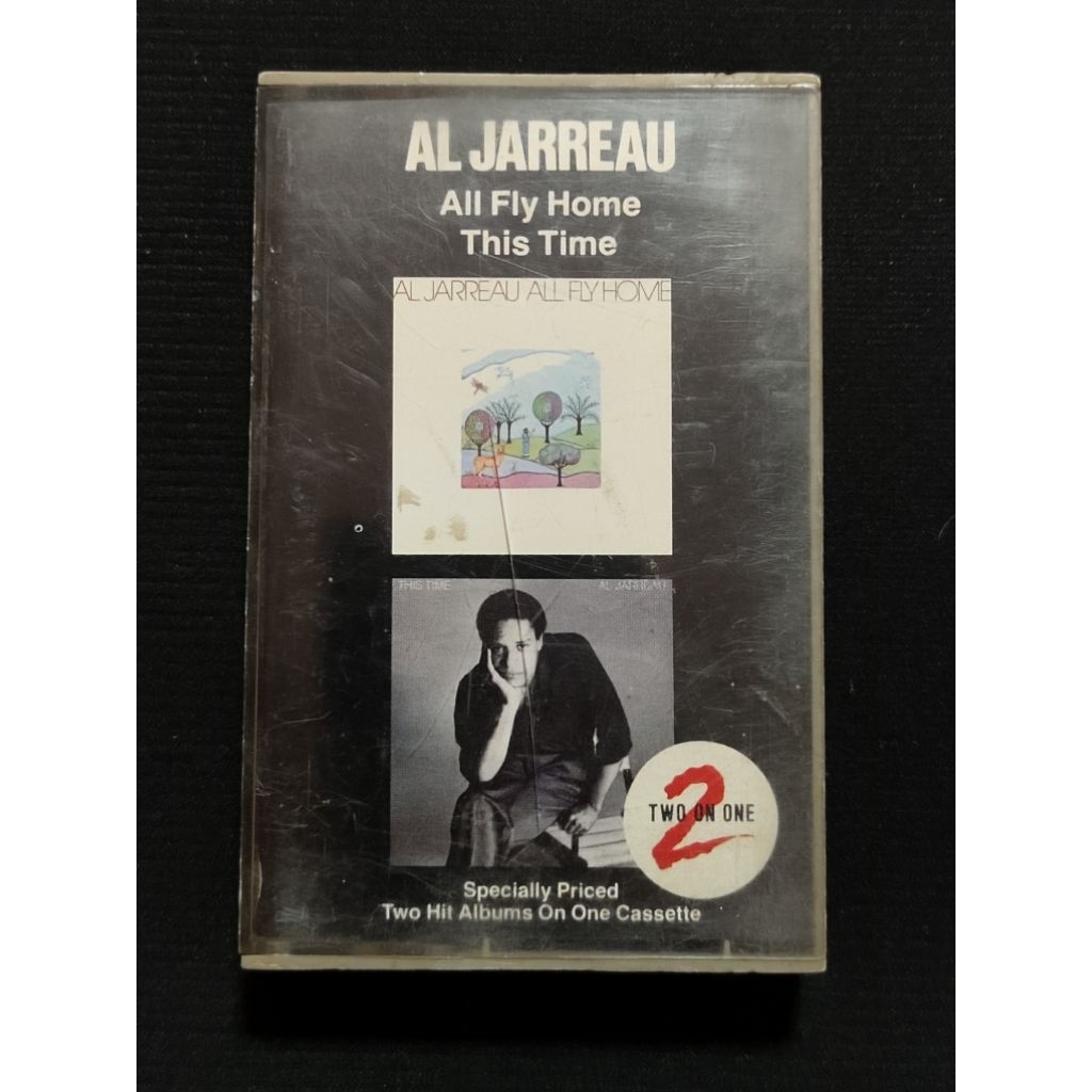 เทปคาสเซ็ท เพลงสากล ยุค 70' 80' 90'cassette tape / Al Jarreau - This Time + All fly home (สองอัลบั้ม