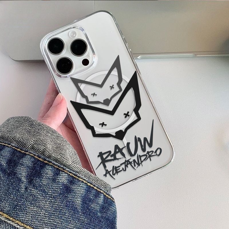 เคสใสกันกระแทกไอโฟน ลายจิ้งจอกมีวงแหวนแม่เหล็กสำหรับ ชาร์จไร้สาย For IP11-16 ธรรมดา IP11-16 Pro/Pro 