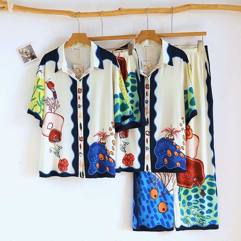 ชุดนอน Muslin Pajamas Collection Muslin Pet รุ่น Forest Spirit (N3322 T3322) | ชุดนอนชุดเที่ยว