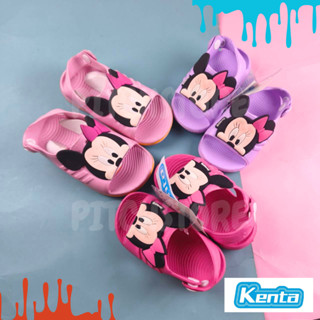 KENTA รองเท้าแตะเด็กรัดส้นแบบสวมลายมินนี่ รุ่น BM46 (19-24)