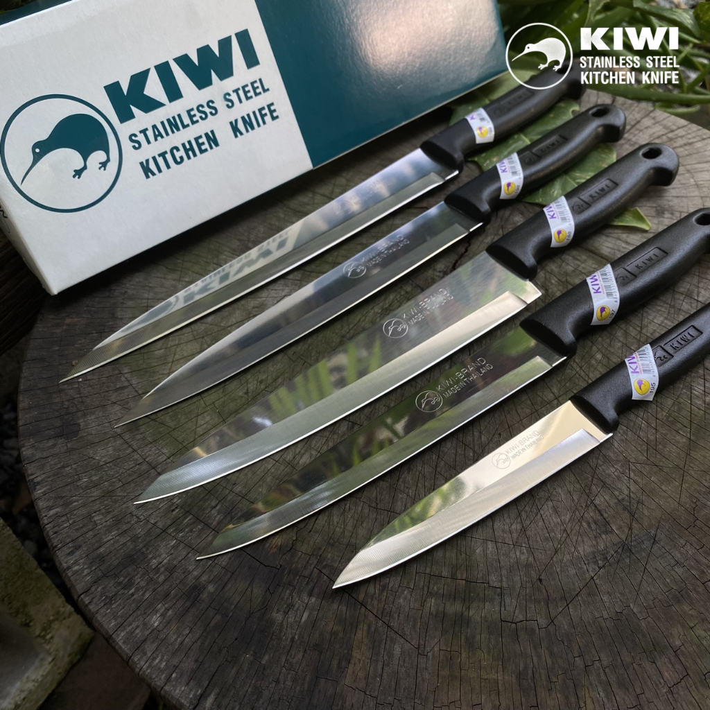 มีด กีวี KIWI มีดทุเรียน ด้ามพลาสติก ปลายแหลม ของแท้ รุ่น 188 197 198 199