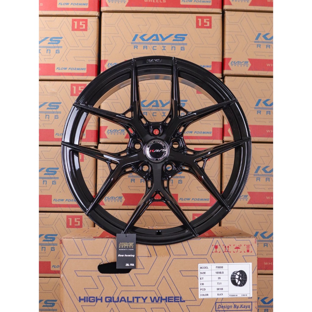 ล้อแม็กซ์รถไฟฟ้า KAYS F8698  8.5*18นิ้ว 5รู  108