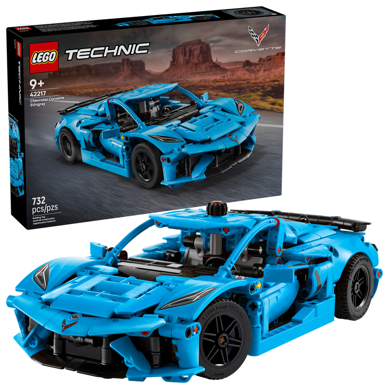 LEGO Technic 42217 Chevrolet Corvette Stingray Blue