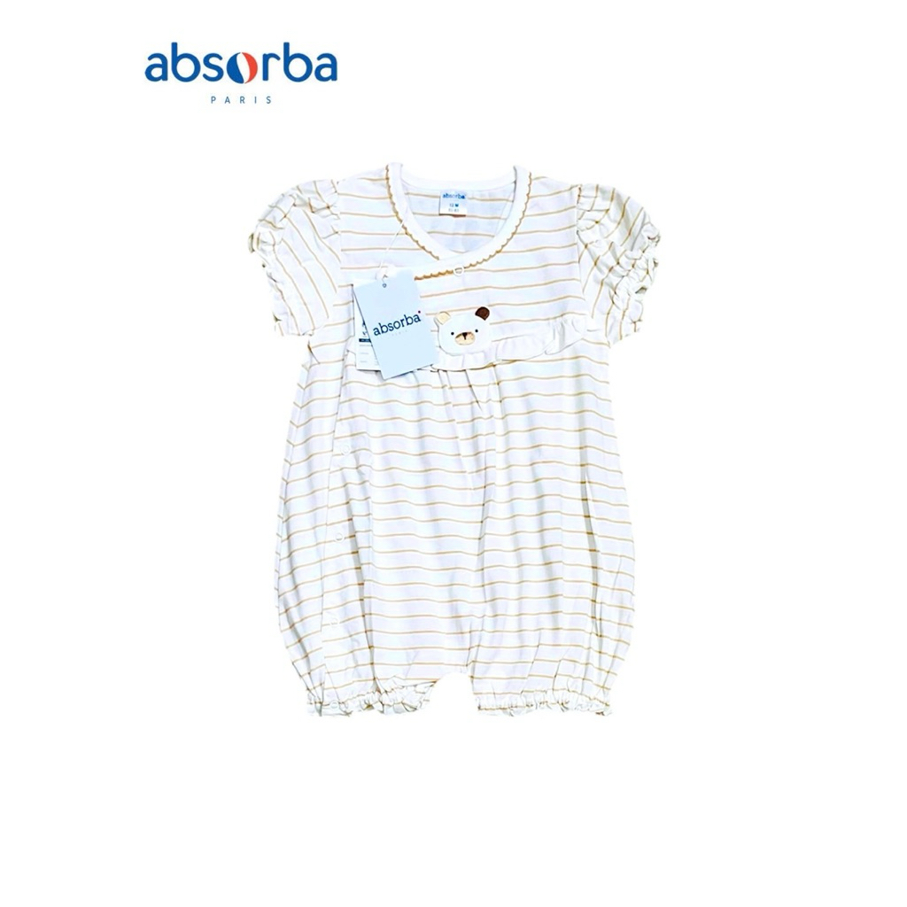 Absorba New Collection ชุดหมีบอดี้สูท หมีสั้น สำหรับเด็กอายุ Size 6เดือน,12เดือน
