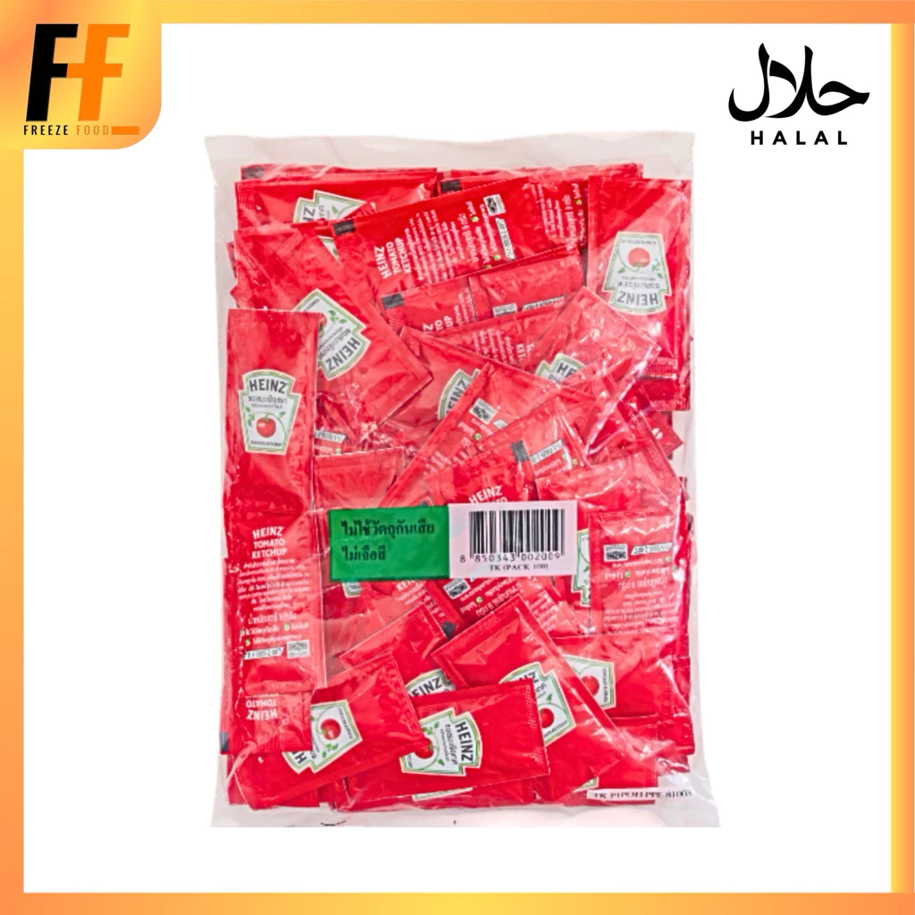 ซอสมะเขือเทศ ตราไฮนซ์ 9 กรัม (x100ซอง) | TOMATO KETCHUP
