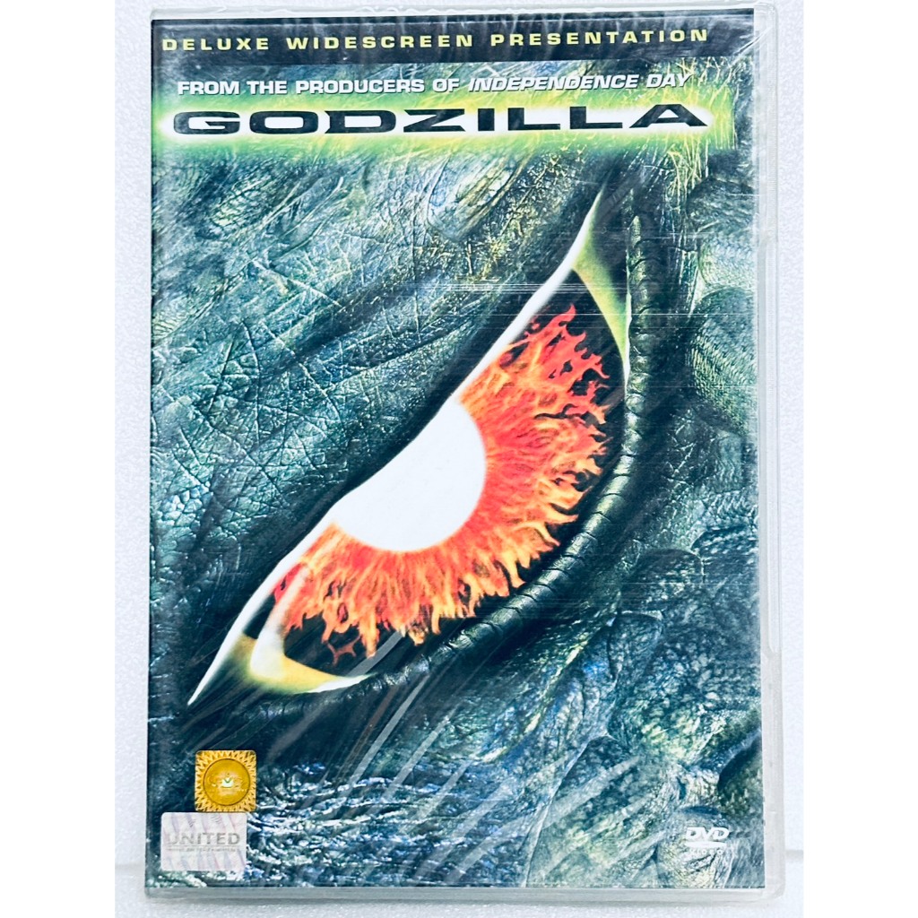 DVD : Godzilla (1998) อสูรพันธุ์นิวเคลียร์ล้างโลก " Matthew Broderick, Jean Reno "