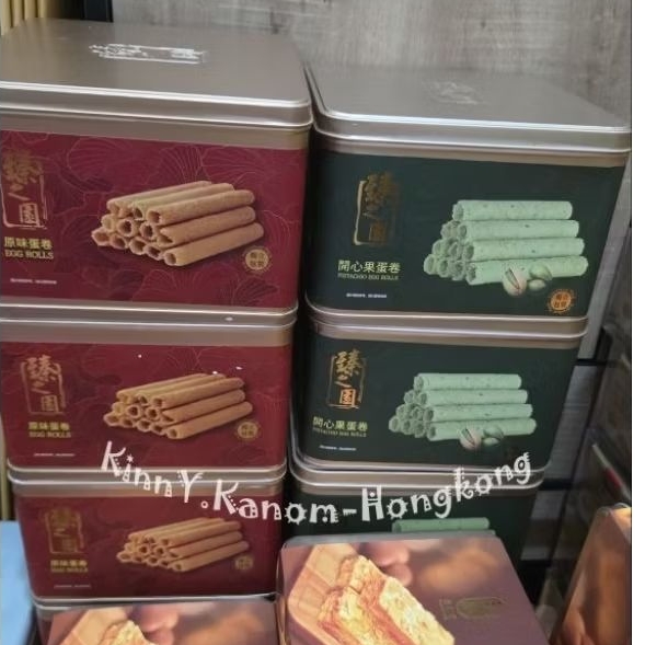 Egg rolls ไข่ม้วน กล่องใหญ่ จากฮ่องกง ร้าน bestmart 360