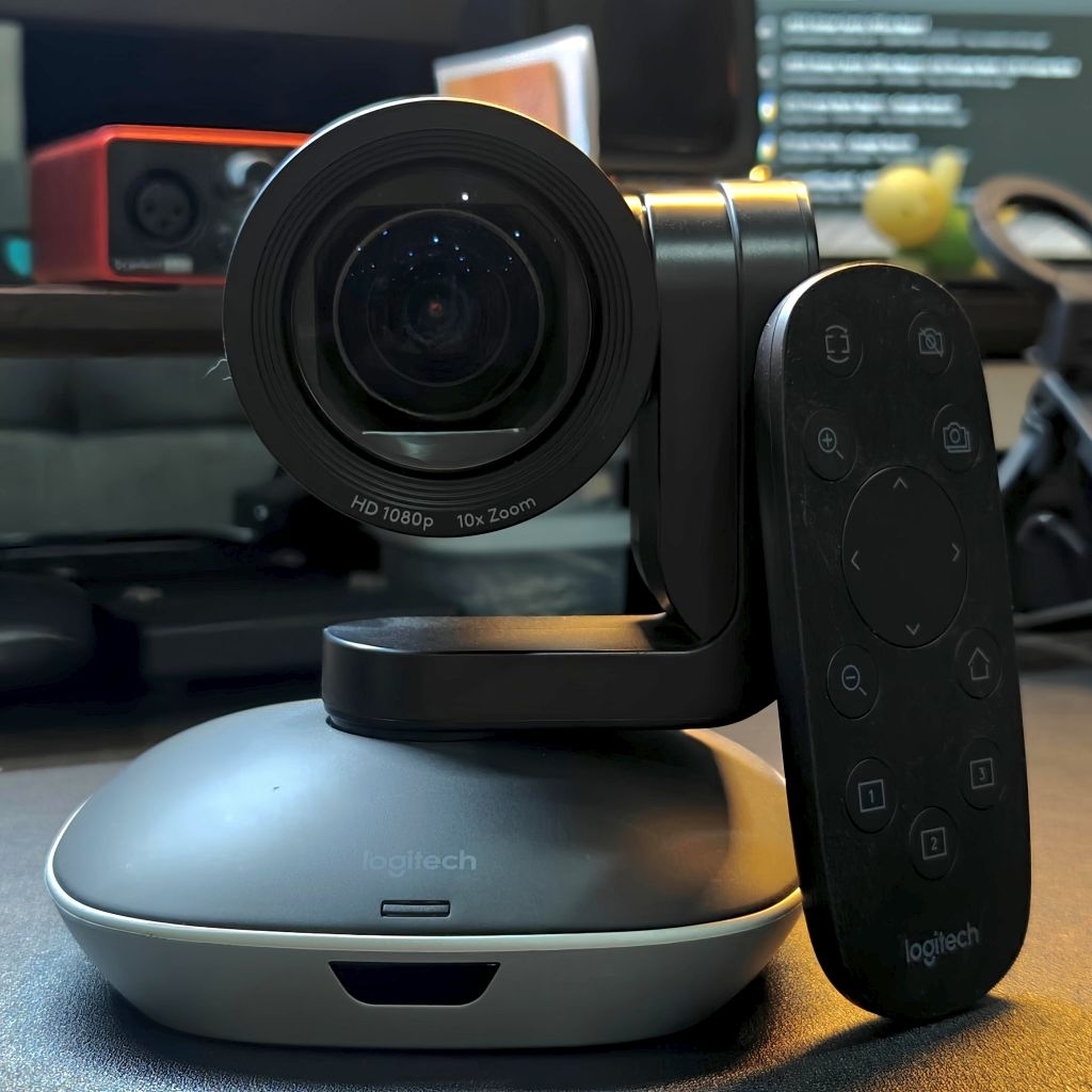 กล้อง Webcam สำหรับ Video Conference Logitech PTZ Pro 2 มือสอง สภาพดี