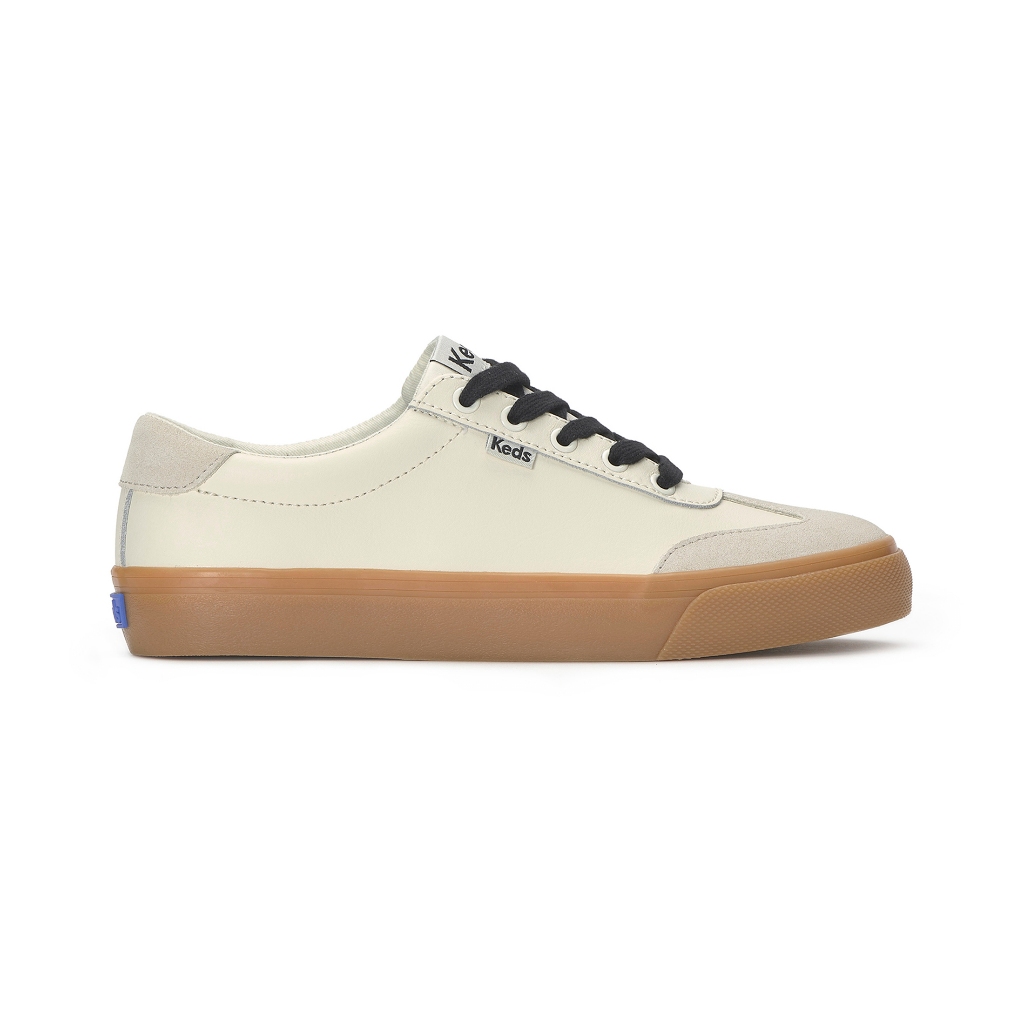 KEDS รองเท้าผ้าใบแบบผูกเชือก รุ่น JUMP KICK T-TOE LEATHER/SUEDE สีขาว ( KW-JKTOE-7C-280 ) - รูปที่ 2
