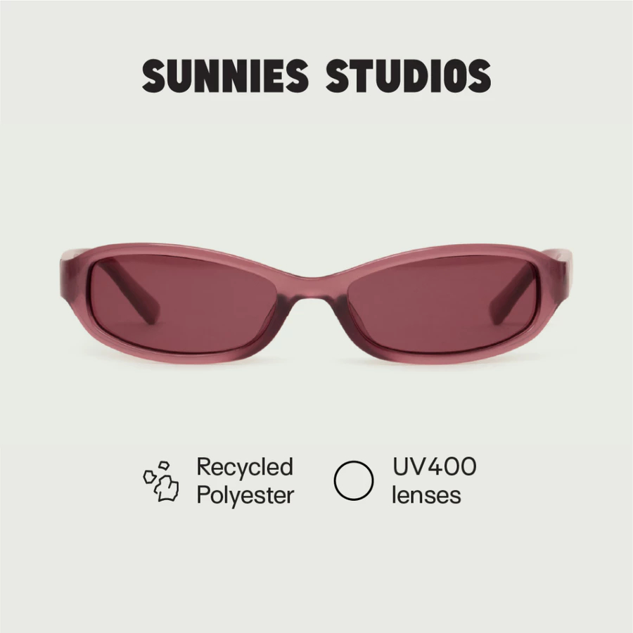 Sunnies Studios Cece (แว่นกันแดดทรงสี่เหลี่ยม สำหรับยูนิเซ็กส์)