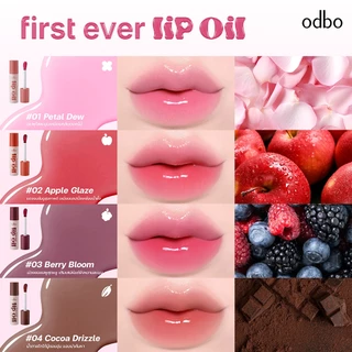 odbo (NEW!! ลิปออยล์ odbo ของแท้ ส่งตรงจากแบรนด์ 100%)FIRST EVER LIP OIL #ลิปออยล์เฟิร์สเลิฟ OD5025