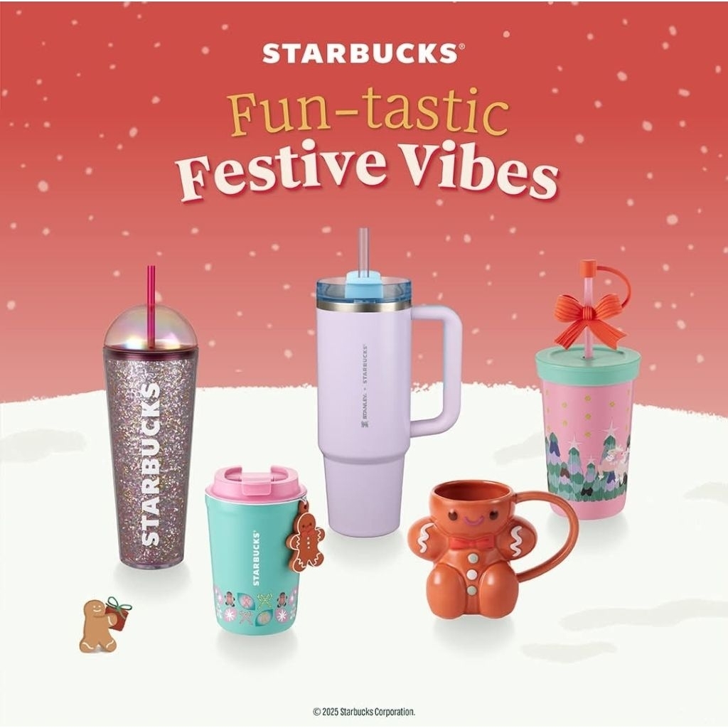 🎄Starbucks❄️✨️ Fun-tastic festive vibes