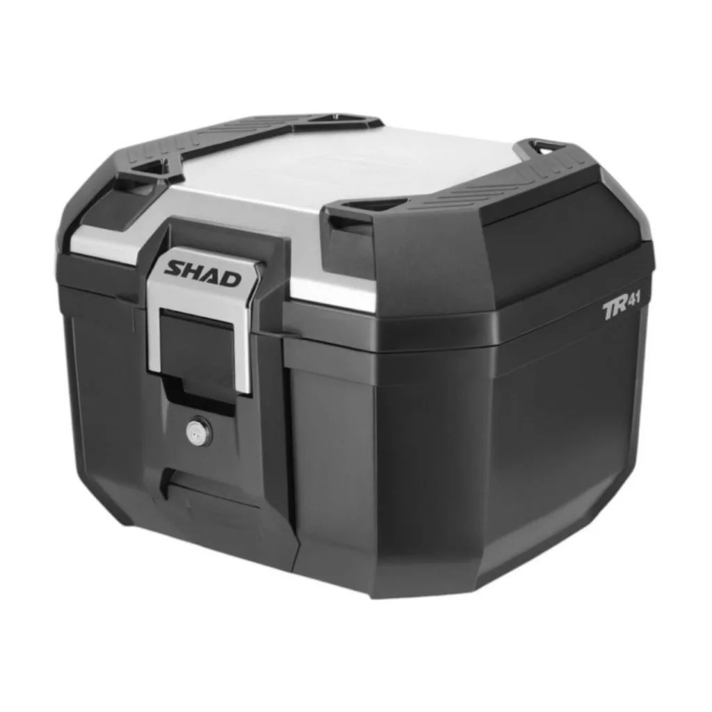 กล่องหลัง อลูมิเนียม SHAD TR41 กล่องอเนกประสงค์พร้อมถาด แท้ ขนาด 41 ลิตร Terra 41 ไม่มีเบาะพิงหลัง