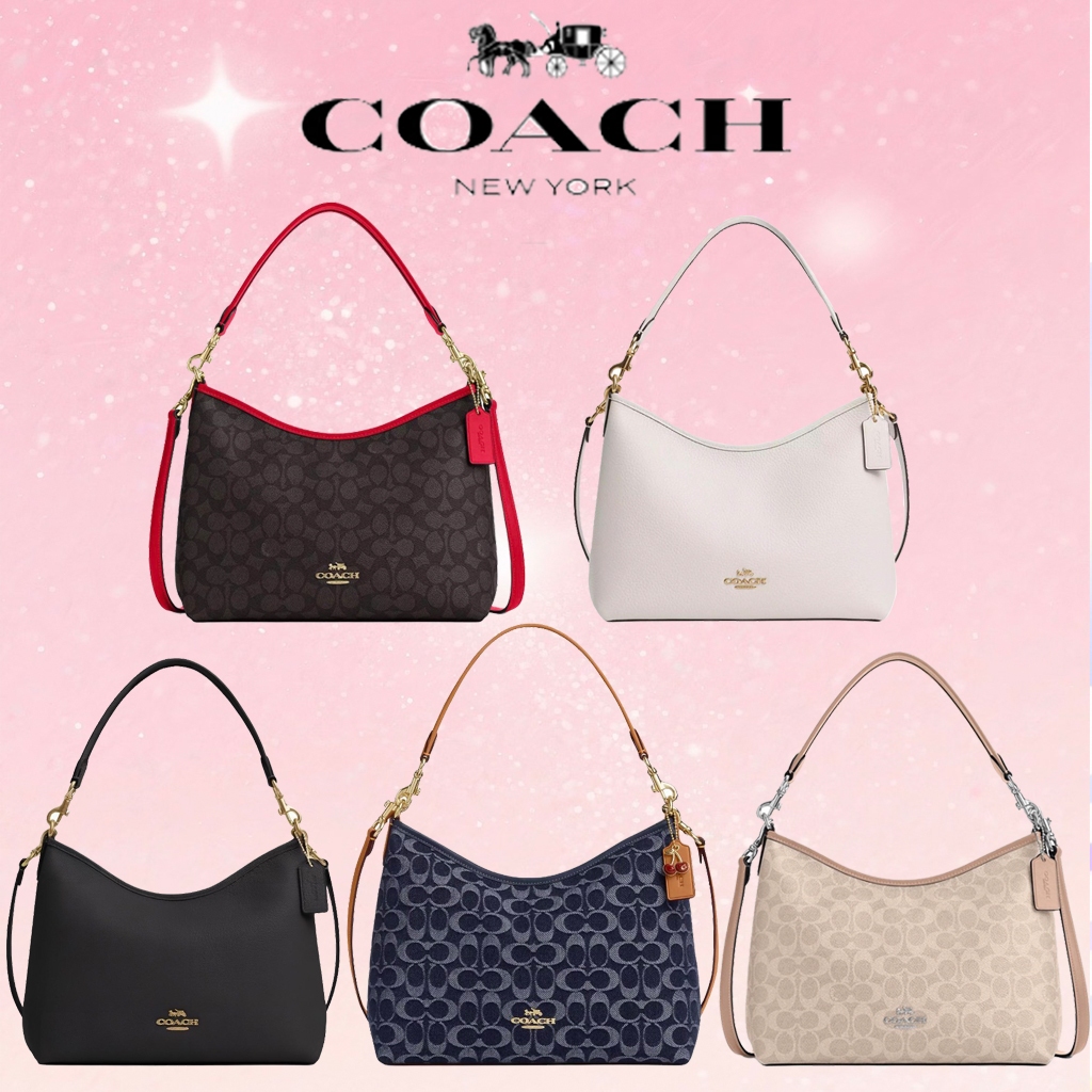 รับประกันสินค้าแท้ 100%COACH  Laurel 31CV975-IMXD0/CR148-IMCHK/CR148-IMBLK/CY702-IMXIA/CV975-SVPWH ค