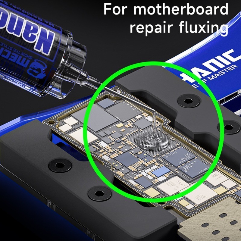 Mechanic M35 Nanometer Solder Paste ใหม่ UPGRADEFor ซ่อมชิปฟลักซ์เป็นมิตรกับสิ่งแวดล้อมนําเข้าสูตรสําหรับเมนบอร์ดซ่อมฟลั - รูปที่ 3